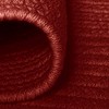 Colonial Mills Bristol Polypropylene Braided Rug, 2-Feet by 6-Feet, Rosewood - 3 of 4