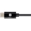 Monoprice Apple MFi Certified Lightning to USB Type-C and Sync Cable - 3 Feet - Black | Compatible with iPod, iPhone, iPad with Lightning Connector - image 3 of 4