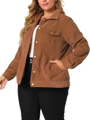 Corduroy plus store size jacket