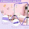 Ainfox Gymnastics Bar with Mat Foldable Gymnastics Horizontal Bar Height Adjustable Gymnastics Equipment for Kids - 3 of 4
