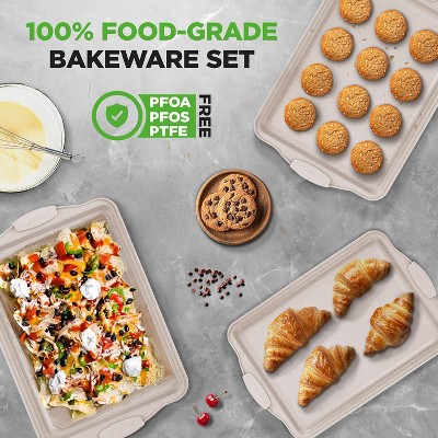 NutriChef Non-Stick Cookie Sheet Tray - Thumbnail 3