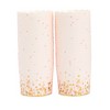 Sparkle and Bash 50 Pack Paper Cupcake Liners Wrappers, Pink & Gold Polka Dot Muffin Baking Cups - 4 of 4
