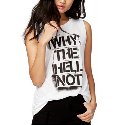 Rachel Roy Womens Why The Hell Not Tank Top