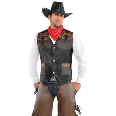 Cowboy Vest Deluxe Halloween Costume Accessory