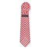 Jacob Alexander Boys’ Gingham Check Necktie – Prep Length - 2 of 4