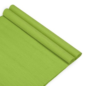 Unique Bargains Durable Soft Flexible Colorful Crepe Paper Variety of Colors 2 Pcs - 1 of 4