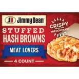 Jimmy Dean Meat Lovers Hashbrown Frozen Sandwich - 4ct