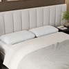 TopComfy Support Pillow Phase Change Cooling Cover with Ventilation Channels for Sleep, White and Blue, 16"*8"*8" - 2 of 4