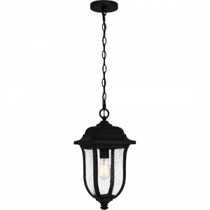 Quoizel Lighting Mulberry 1 - Light Pendant in  Matte Black - 1 of 4