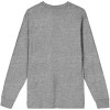 A Christmas Story Oh Fudge Women's Heather Gray Long Sleeve Crew Neck Tee - 3 of 3