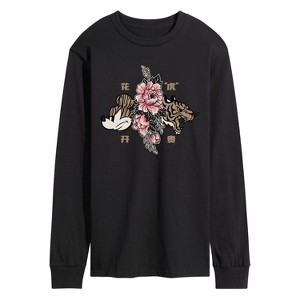 Men's - Disney - Mickey Year of The Tiger Design Long Sleeve Graphic T-Shirt - 1 of 4