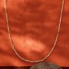 Ross-Simons 2.5mm 18kt Gold Over Sterling Paper Clip Link Necklace - 3 of 4