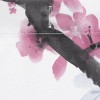 LunaLulinlk Cherry Blossom Floral Fabric Shower Curtain, Pink - 3 of 4