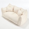 NicBex Memory Foam Bean Bag Sofa with Ultra Plush & Tufted, Cozy Chair Single/2 Seat Sofa for Dorm, Apartment or Living Room - 2 of 4