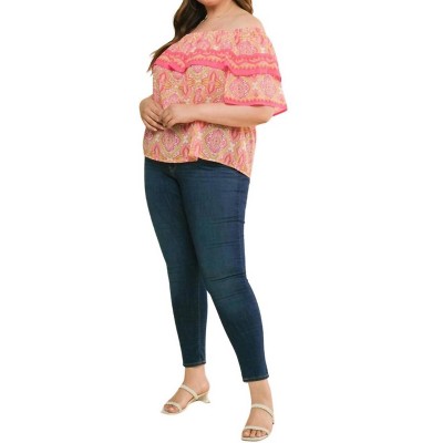 Women's SPREAD CHEER WOVEN TOP - FLYING TOMATO