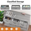 Farmhouse 7 Drawers Dresser for Bedroom, Wood Dresser Chest of Drawers Organizer Storage - 4 of 4