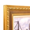 American Art Decor 22.75"x18.75" Ornate Framed The Bridge at Villeneuve Canvas Print by Alfred Sisley: Impressionist Wall Art - 3 of 4