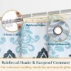 LunaLulinlk Weighted-Hem Fabric Bathroom Curtain - 3 of 4