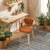 Art Leon Fabric Upholstered Swivel Dining Chair - 4 of 4