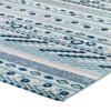 Modway Reflect Cadhla Vintage Abstract Geometric Lattice 8x10 Indoor and Outdoor Area Rug – Modern Low Pile Patio Carpet - 3 of 4