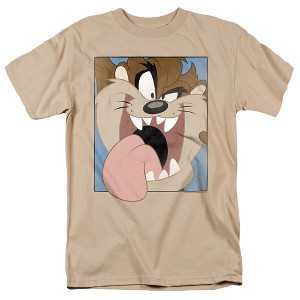 Looney Tunes Taz Closeup Adult T-Shirt - 1 of 4