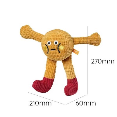 Adorable squeaky catnip toys for your cat or dog! Perfect for solo play, tough enough to chew, great for teeth grinding and keeping teeth clean