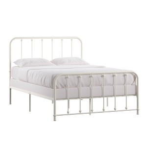 Henslowe Beaded Headboard Metal Bed - Inspire Q - 1 of 4