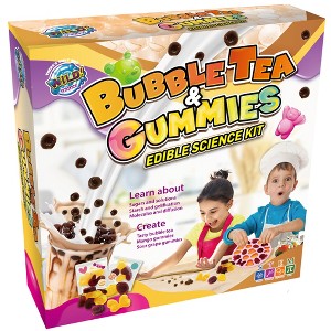 Wild Science: Bubble Tea & Gummies Edible Science Kit - DIY Treats Kids Age 6+ - 1 of 4