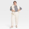 Women's Leisure Studio Mid-Rise Barrel Leg Sweatpants - Universal Thread™ - 3 of 3