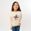The Juniper Shop Chick Or Treat Watercolor Distressed Youth Sweatshirt - 2 of 4