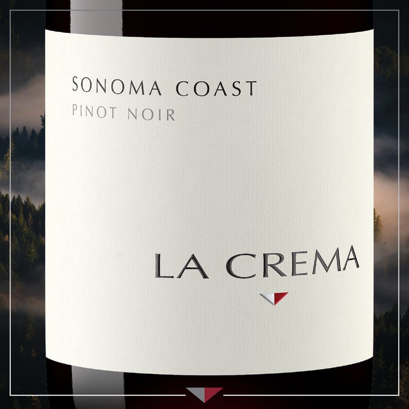 La Crema Sonoma Coast Pinot Noir Red Wine - 750ml Bottle, 3 of 10