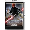 Trends International Star Wars: The Phantom Menace - 3D One Sheet Unframed Wall Poster Prints - 3 of 4