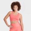Women's Seamless Medium Support Racerback Sports Bra - All In Motion™ - 3 of 4