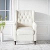 CENGHU Modern Fabric Recliner Chair for Adult, Single Reclining Armchair With Adjustable Back and Padded Cushion for Living Room, Bedroom - 3 of 4