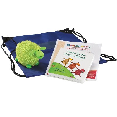 Childcraft Where Is the Green Sheep? Literacy Bag, Book, and Plush