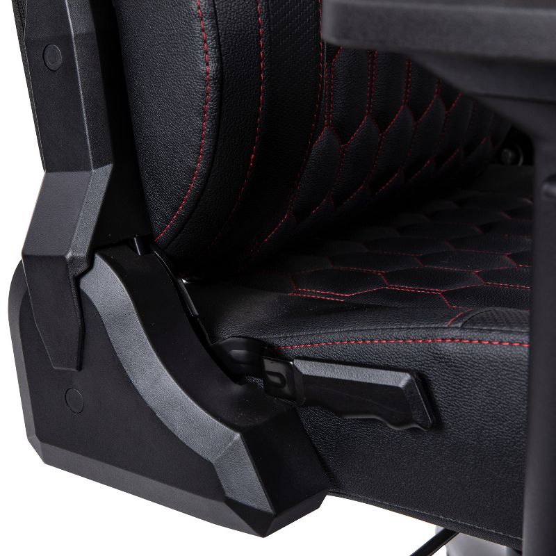 Flash Furniture Falco Ergonomic High Back Adjustable Gaming Chair with 4D Armrests, Headrest Pillow, and Adjustable Lumbar Support, 3 of 17