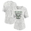 NFL Philadelphia Eagles Women's Oatmeal Heather Rolled Sleeve T-Shirt - 3 of 3
