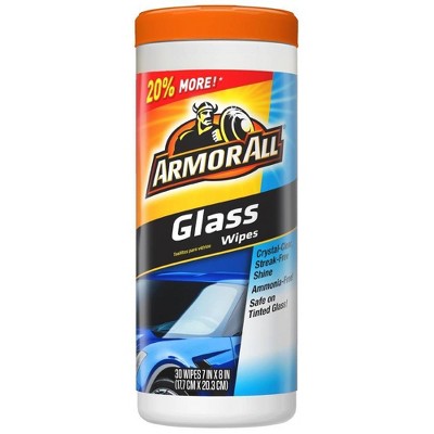 Armor All 30ct Automotive Glass Cleaner Wipes