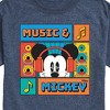Men's - Disney - Music And Mickey Short Sleeve Graphic T-Shirt - 2 of 4