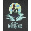 Disney The Little Mermaid Junior's Ariel Ocean Moonlight Silhouette T-Shirt Adult - 2 of 3