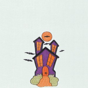 Plum & Post Haunted House Halloween Towel - 1 of 4