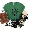 Two Skeletons Dancing Grave - Youth Short Sleeve Graphic T-Shirt and Toddler Short Sleeve Graphic T-Shirt - 3 of 4