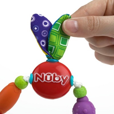 nuby safari friends baby teether