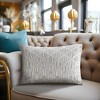 LIVN CO. Foxtail Stitch Velvet Oblong Decorative Pillow - 2 of 4