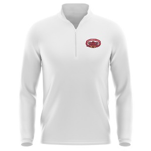Men's Jacksonville State University Adult Active Sport 1/4 Zip Pullover Left Chest Logo - 1 of 4