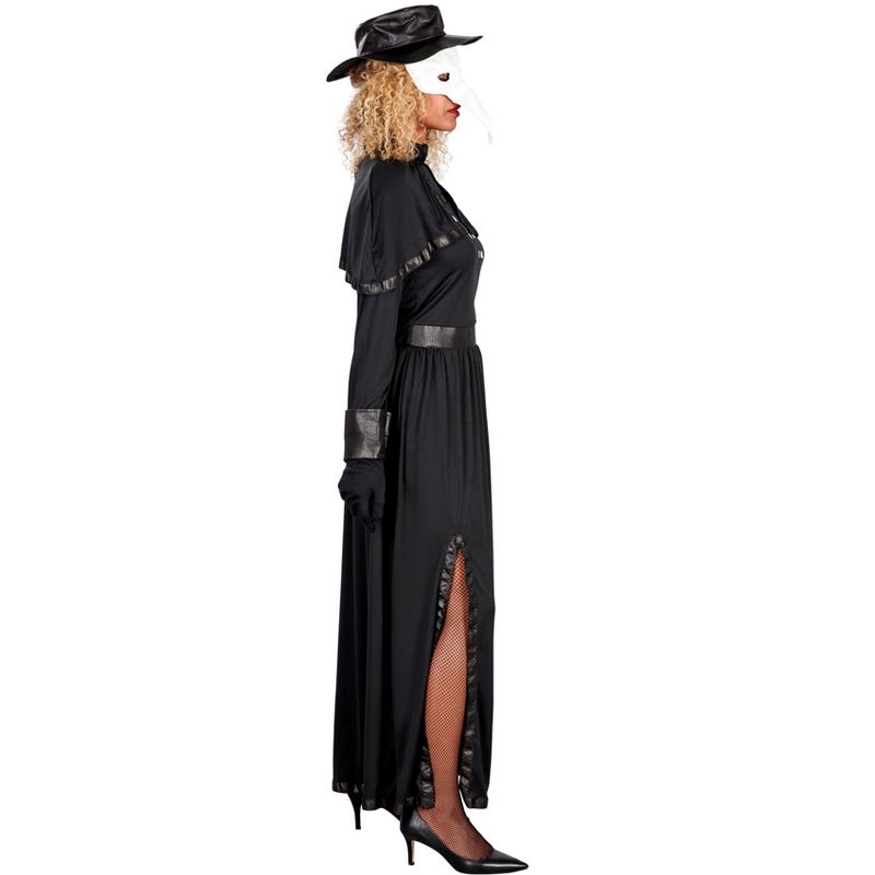 Women Plague Doctor Adult Costume, 2 of 4
