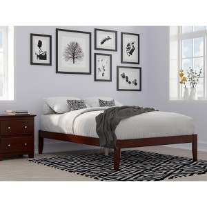 AFI Furnishings Colorado Full Bed with USB Turbo Charger in Walnut - 1 of 4