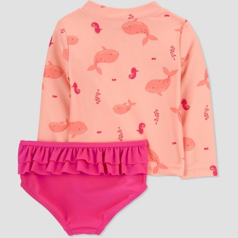 Carter's Just One You® Baby Girls' Floral Top & Bottom Set - Pink : Target