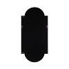 Kate & Laurel All Things Decor 20"X42" Jovie Decorative Wall Mirror Black - 4 of 4