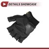 Unique Bargains Motorcycle Cycling Half Finger Gloves 1 Pair - 4 of 4